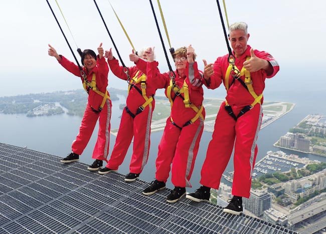 Baz Ashmawy doing a stunt