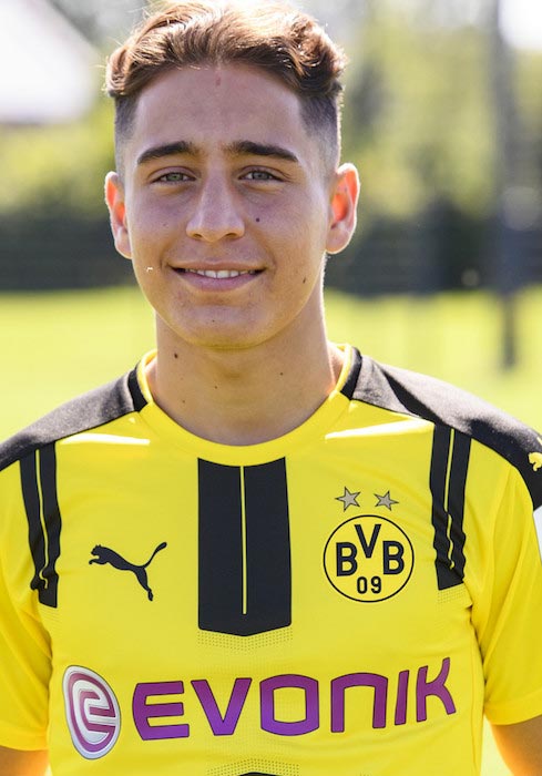 Emre Mor Borussia Dortmund August 17, 2016