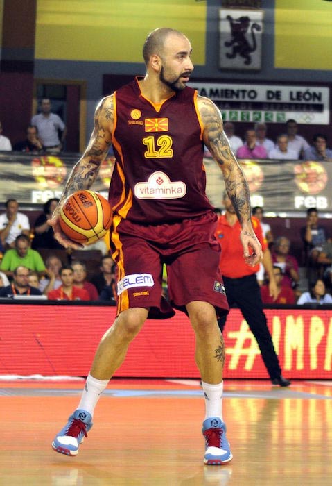 Pero Antic national team’s jersey