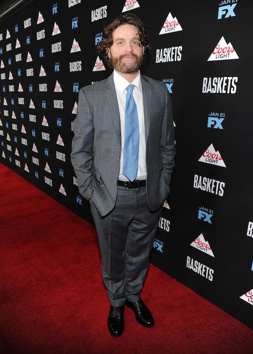 Zach Galifianakis Baskets premiere January 2016