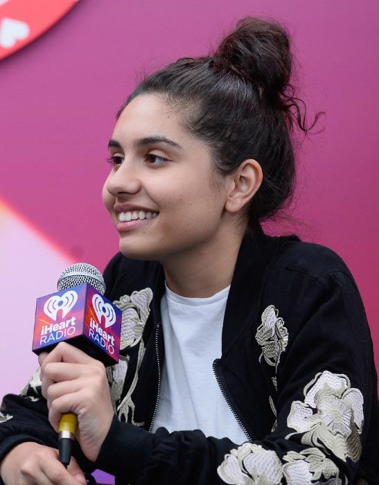 Alessia Cara interacts with press and fans at the 2016 iHeartRadio Music Festival