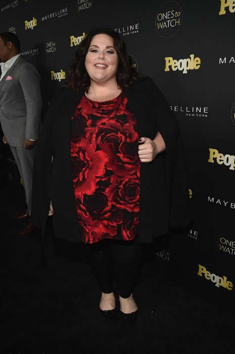 Chrissy Metz at People's "Ones to Watch" event in October 2016