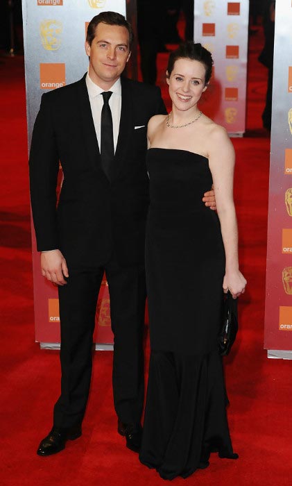 Claire Foy and Stephen Campbell Moore at Orange British Academy Film Awards on February 13, 2011