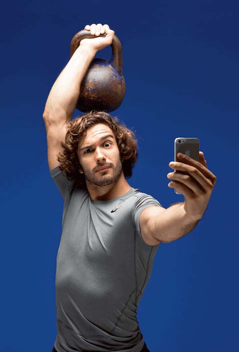 Joe Wicks workout selfie