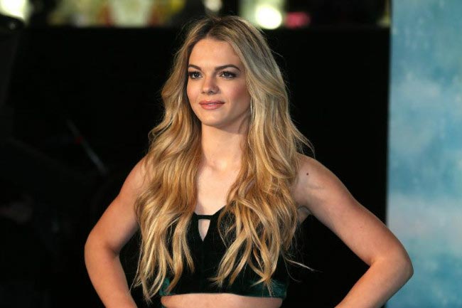 Louisa Johnson at the premiere of In the Heart of the Sea in London in December 2015