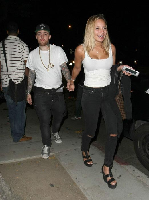 Mac Miller Ex Girlfriend Nomi Leasure Hooray Henrys Nightclub California August 2015 