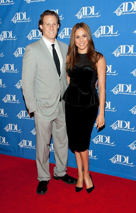 Meghan Markle with ex-husband Trevor Engelson at ADL event in 2011