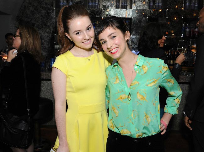 Molly Ephraim with her Last Man Standing co-star Kaitlyn Dever at the 2014 SAG Foundation Event