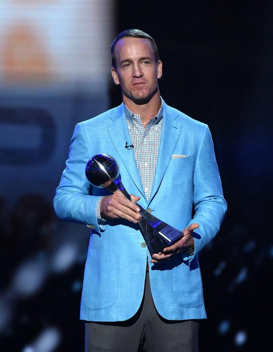 Peyton Manning at the ESPYS Awards in July 2016