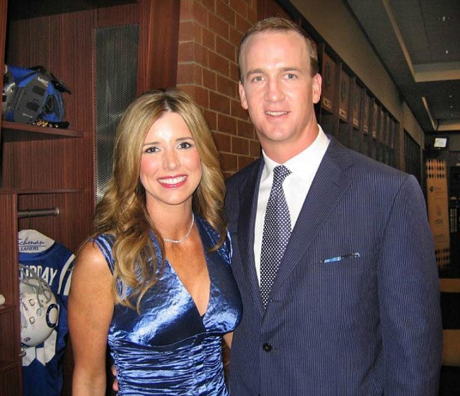 Peyton Manning and wife Ashley Thompson at the Second Annual Peyton Manning Children's Hospital Gala in Indianapolis in 2010