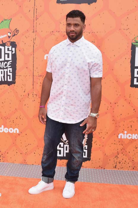 Russell Wilson Nickelodeon Kids' Choice Sports Awards 2016