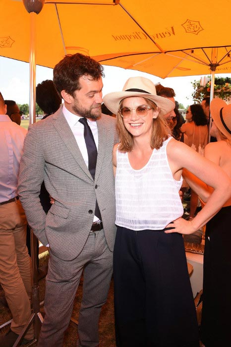 Ruth Wilson with Joshua Jackson at the Veuve Clicquot Polo Classic in Jersey City in May 2015