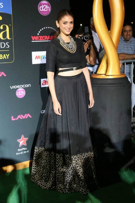 Aditi Rao Hydari at the International Indian Film Academy Awards in Tampa in April 2014