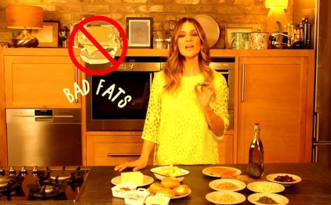 Amanda Byram telling food myths