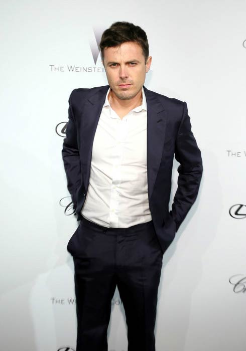 Casey Affleck at the Weinstein Company Party in Cannes in May 2013