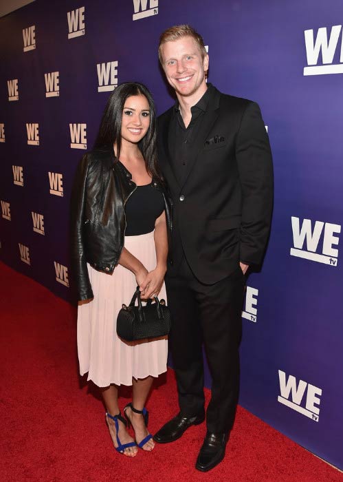 Catherine Lowe and Sean Lowe at the WE tv presents "The Evolution of The Relationship Reality Show" in March 2015