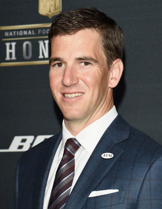 Eli Manning at the 5th Annual NFL Honors on February 6, 2016