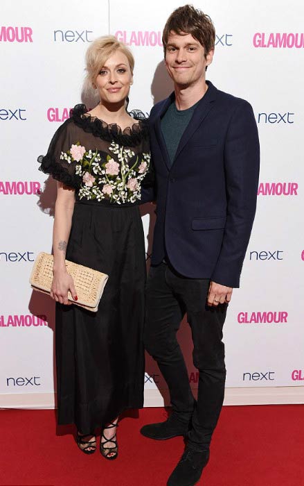 Fearne Cotton and Jesse Wood at the Glamour Women of the Year Awards in June 2014