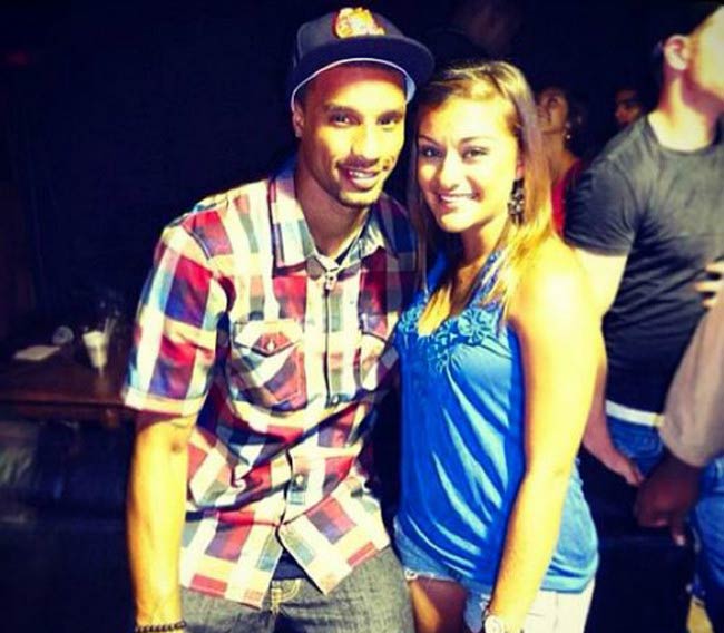 George Hill and girlfriend Samantha Garcia