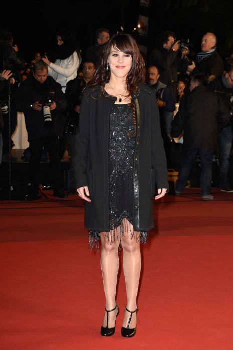 Isabelle Geffroy at the NRJ Music Awards during Palais des Festivals in December 2014