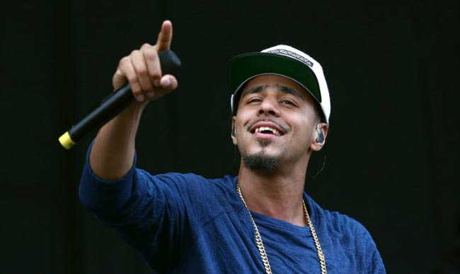 J. Cole at the Wireless Festival in London in July 2014