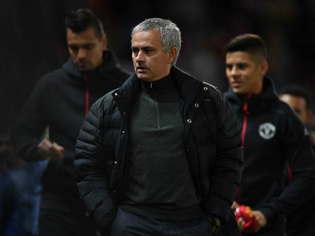 Jose Mourinho during UEFA Europa League match between Manchester United FC and Fenerbahce SK in October 2016