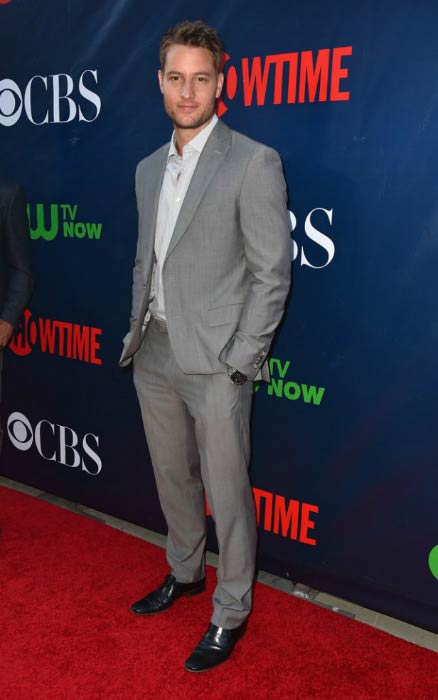 Justin Hartley at the CBS's Summer TCA party in August 2015