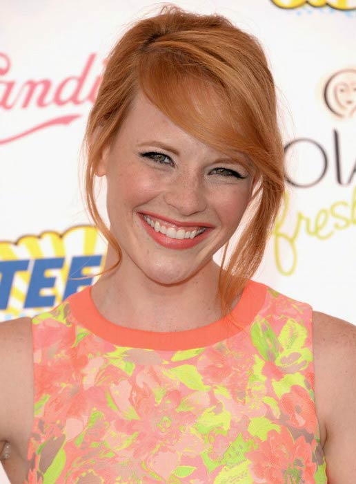 Katie Leclerc at the Teen Choice Awards in August 2014