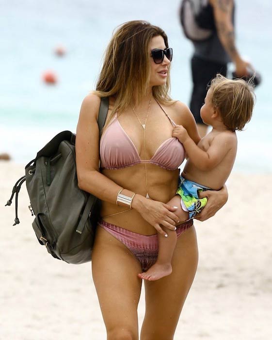 Larsa Pippen bikini Miami beach July 2, 2016