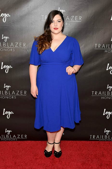 Mary Lambert at the 2016 Logo's Trailblazer Honors