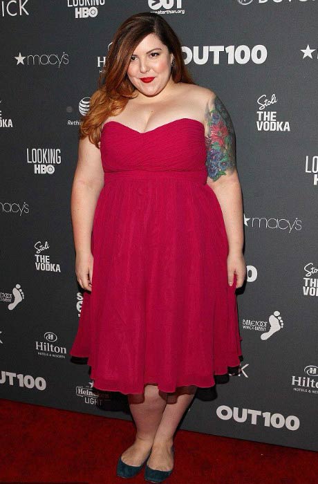 Mary Lambert at the Out100 2014 presented by Buick