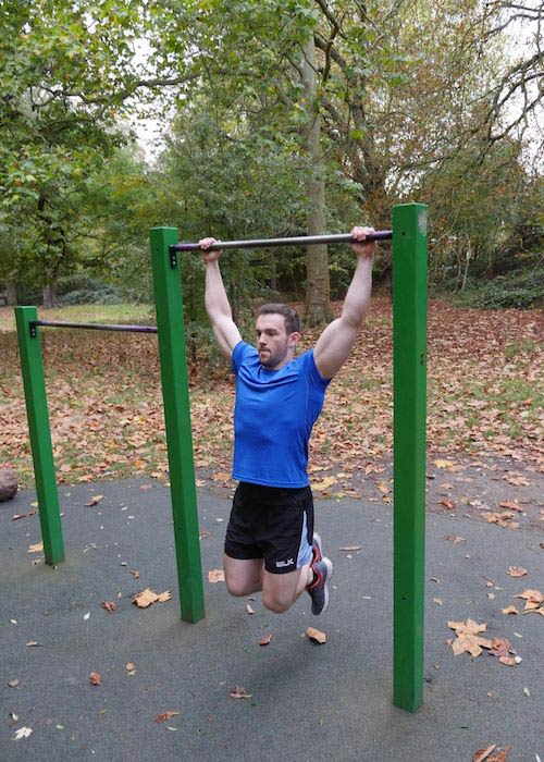 Richard Hadfield pull-up exercise