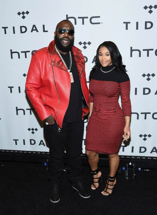 Rick Ross and Lira Galore at the TIDAL X: 1020 event in October 2015