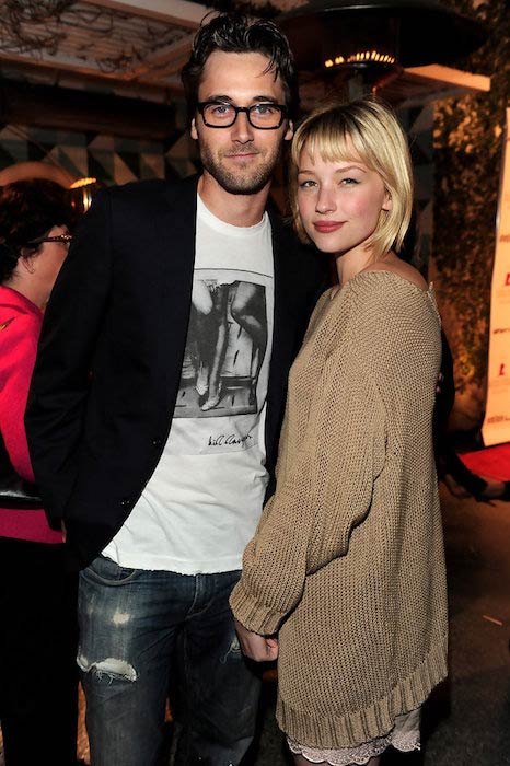 Ryan Eggold and Haley Bennett during the St. Jude's Children's Research Hospital benefit in March 2010