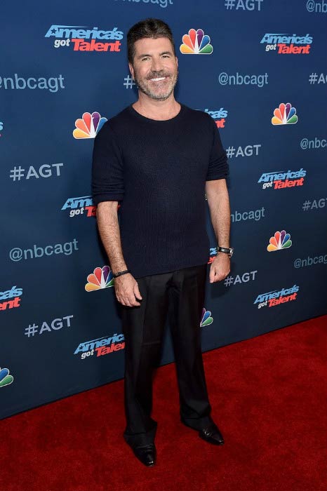 Simon Cowell at the "America's Got Talent" Season 11 Live Show in August 2016