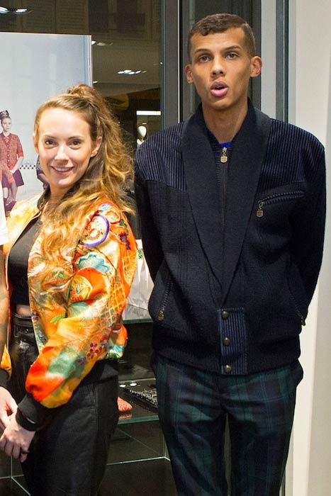 Stromae and Coralie Barbier