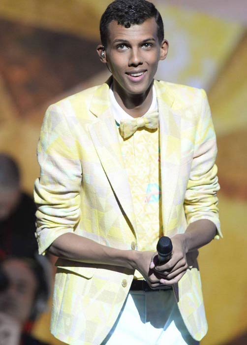 Stromae at 29th edition of Victoires de la Musique in Paris on February 14 2014