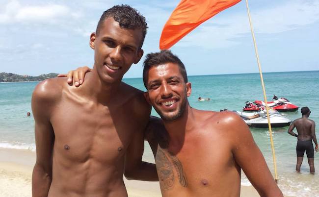 Stromae shirtless body