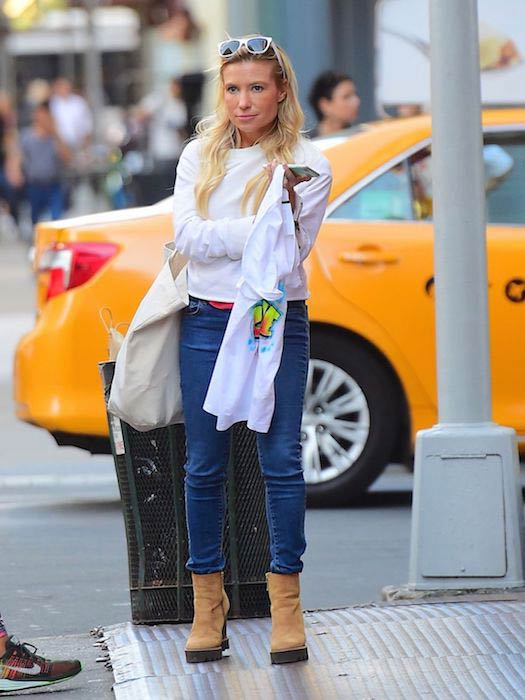 Tracy Anderson out in SoHo in September 2016