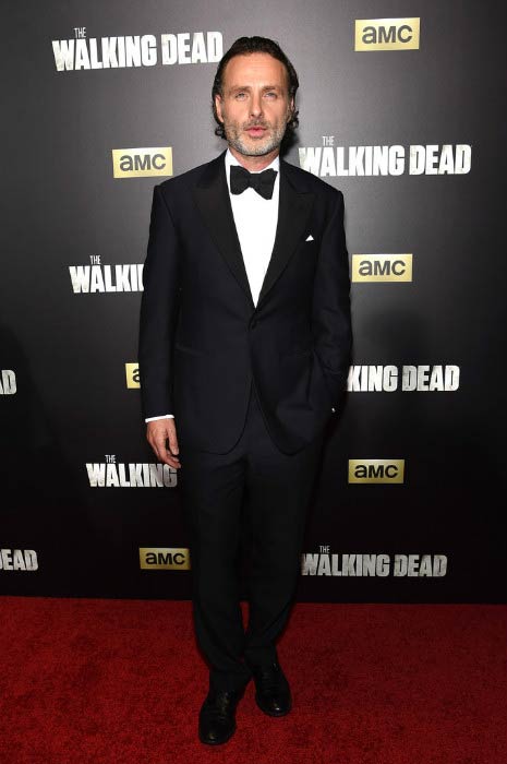 Andrew Lincoln at “The Walking Dead" Season 6 Fan Premiere in October 2015