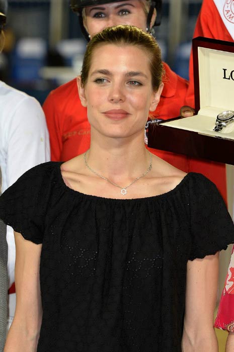 Charlotte Casiraghi at the Longines Pro Am Cup Monaco event in June 2015