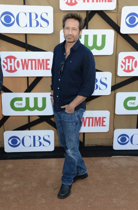 David Duchovny at the CBS and Showtime 2013 Summer TCA Party