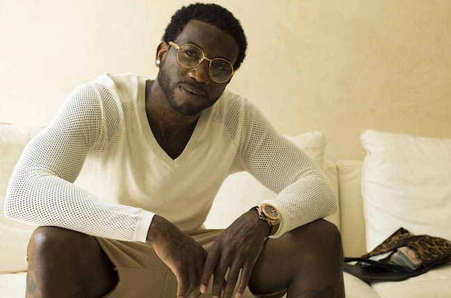 Gucci Mane in 2016 posing for Billboard magazine