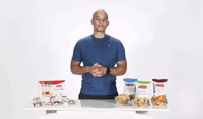 Harley Pasternak with his food supplements