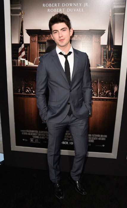 Ian Nelson at The Judge premiere in October 2014