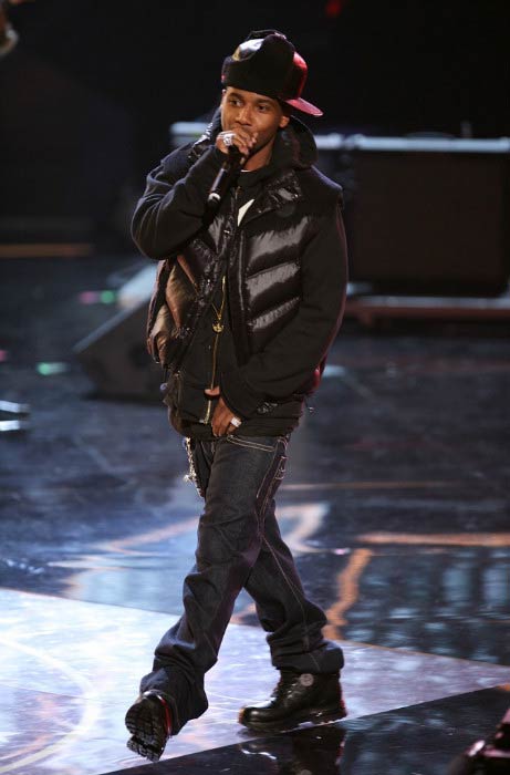 Juelz Santana performing onstage during Vh1 Hip Hop Honors in October 2008