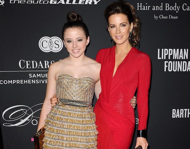 Kate Beckinsale and daughter Lily Mo Sheen