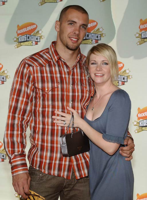 Melissa Hart and husband Mark Wilkerson at the 20th Annual Kids' Choice Awards in March 2007