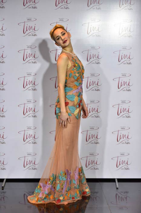 Mercedes Lambre at the TINI: El Gran Cambio de Violetta - The Avant Premiere in May 2016