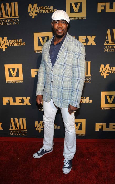 Michael Jai White at the Generation Iron's New York premiere in September 2013